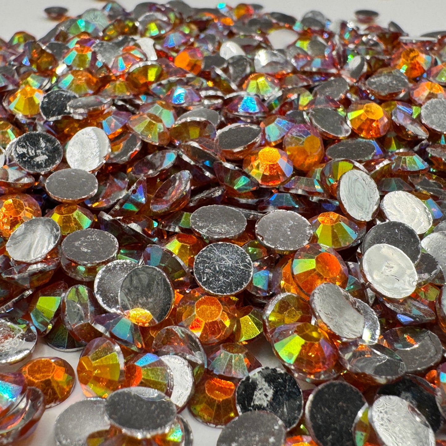 Stoned Crazy Silver Backed AB Rhinestones