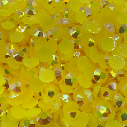 Citrine AB Resin Rhinestones