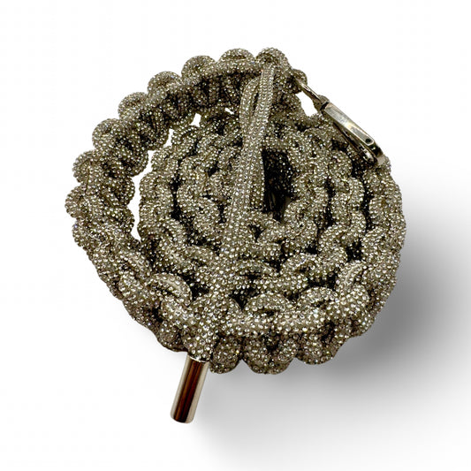 Crystal Clear Rhinestone Bag Strap