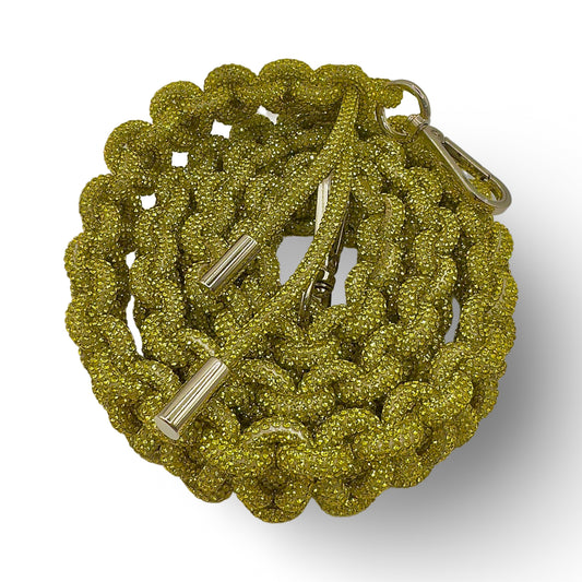 Citrine Rhinestone Bag Strap