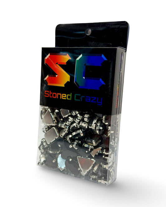 Jet Black Clawback Mixed Shapes Pack