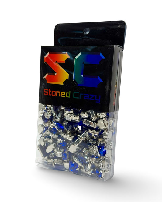 Sapphire Clawback Mixed Shapes Pack