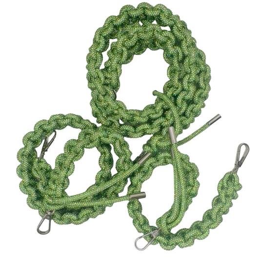 Light Peridot Rhinestone Bag Strap