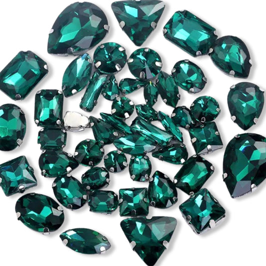 Emerald Clawback Mixed Shapes Pack