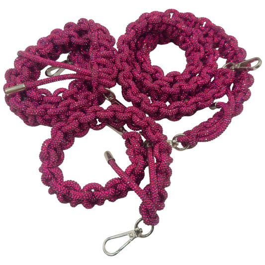 Rose Rhinestone Bag Strap