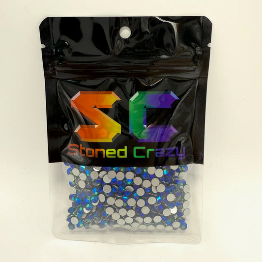 Emerald AB Non-Hotfix Glass Rhinestones