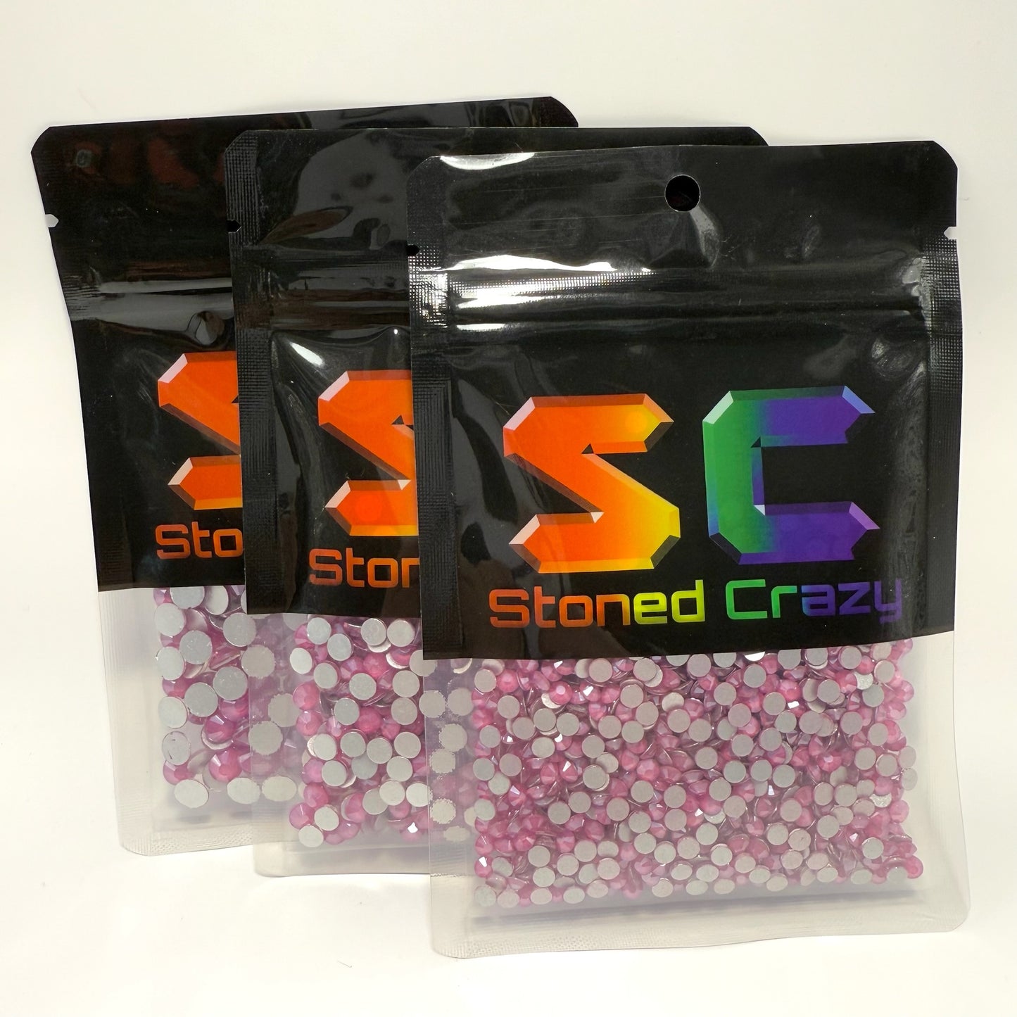 Rose Mocha Series Non-Hotfix Rhinestone