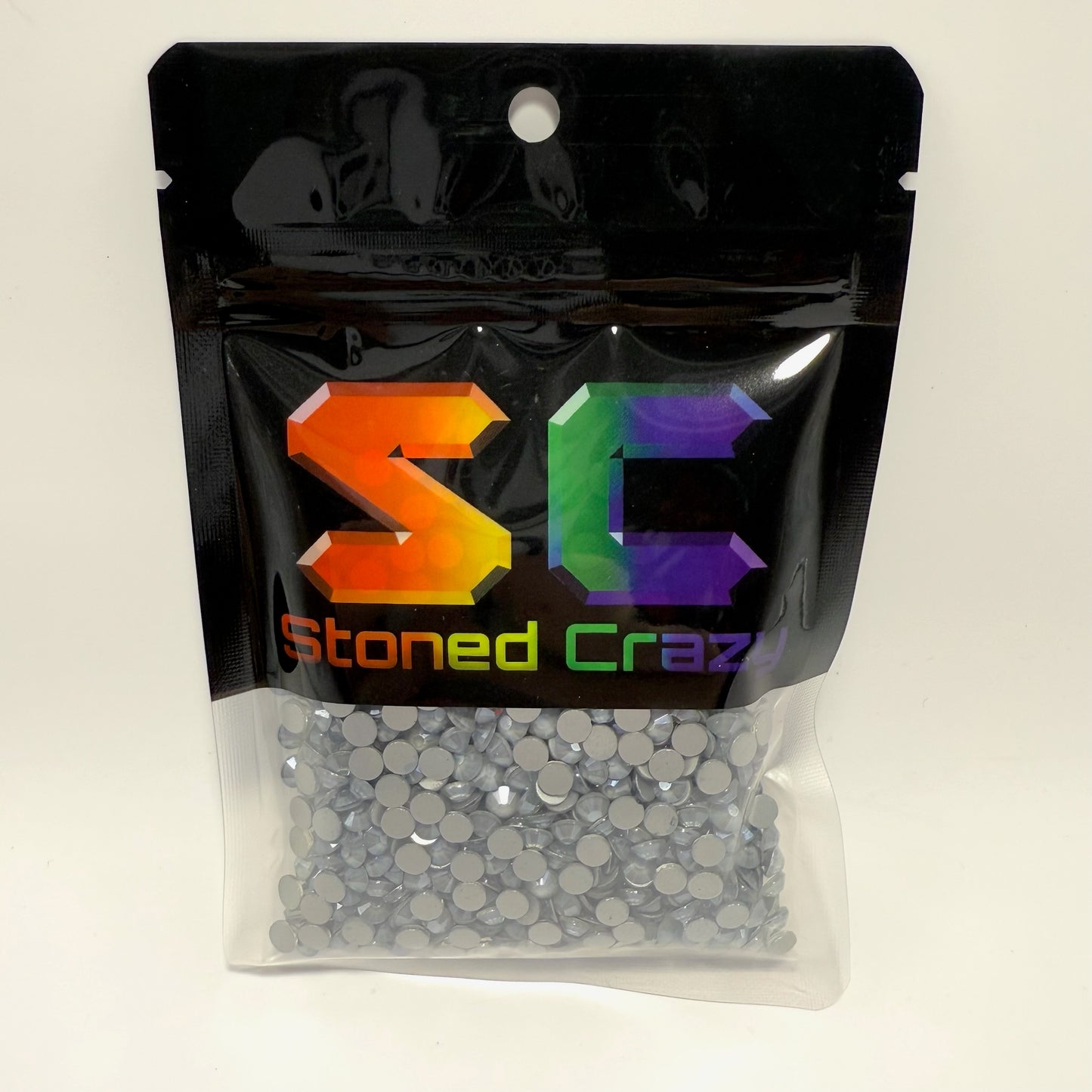 Light Grey Mocha Series Non-Hotfix Rhinestone