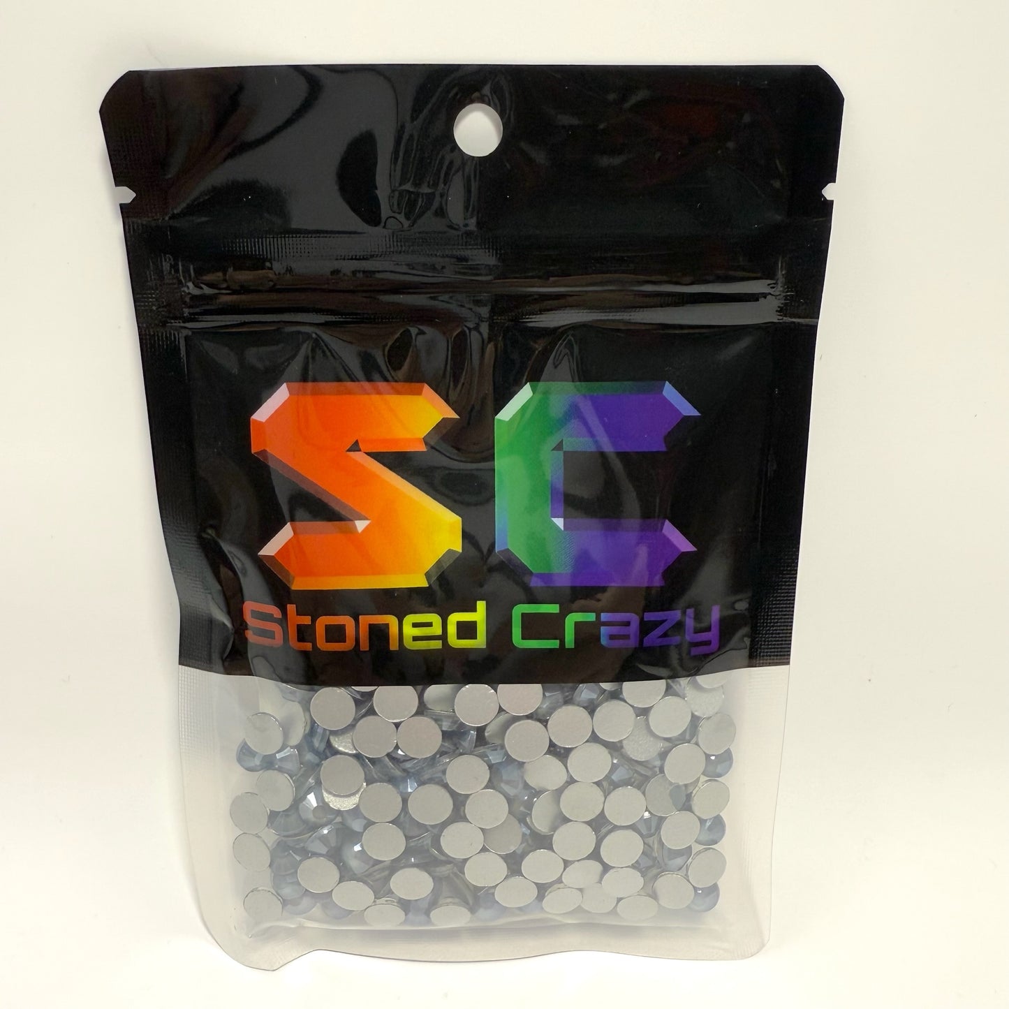 Light Grey Mocha Series Non-Hotfix Rhinestone