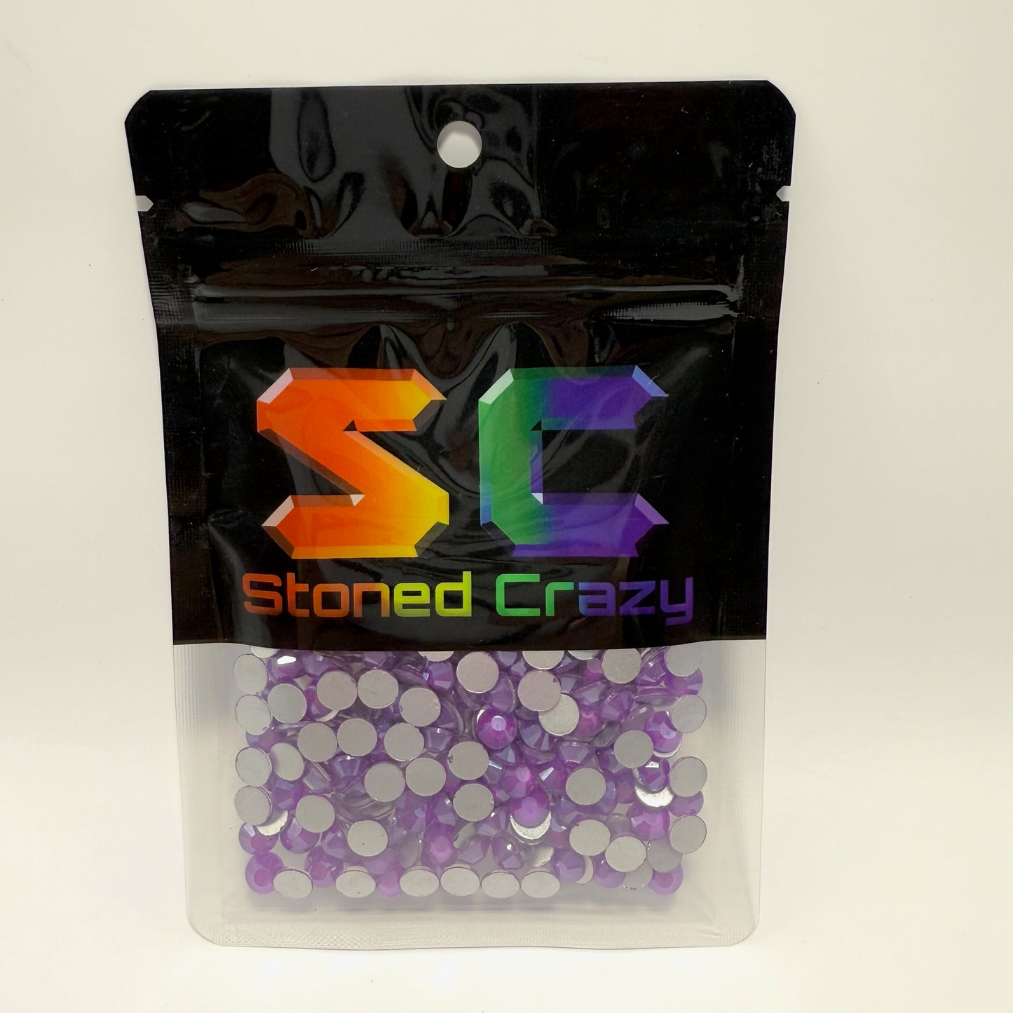 Purple Mocha Series Non-Hotfix Rhinestone