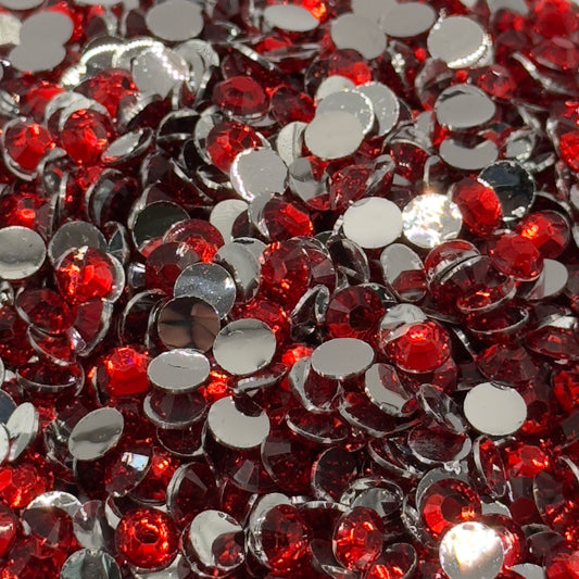 Siam Resin Silver Back Rhinestones