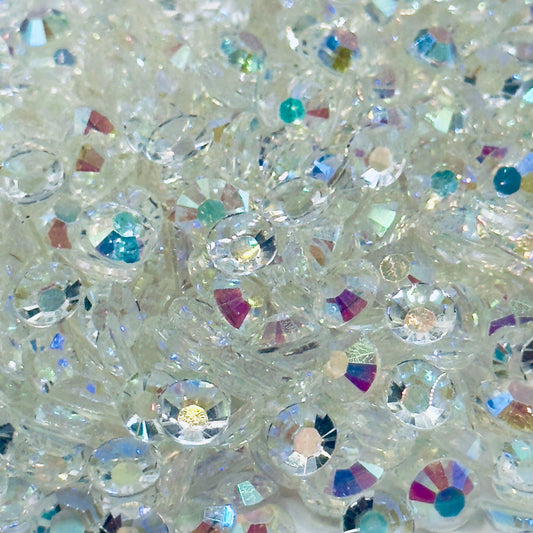 Clear AB Transparent Resin Rhinestones