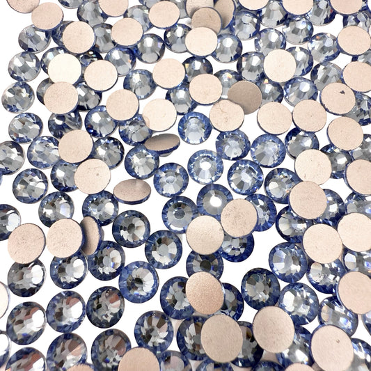 Light Sapphire Non-Hotfix Glass Rhinestones
