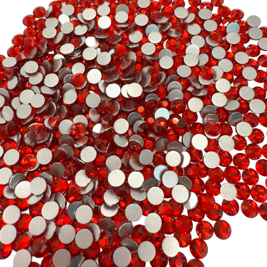 Light Siam Non-Hotfix Glass Rhinestones