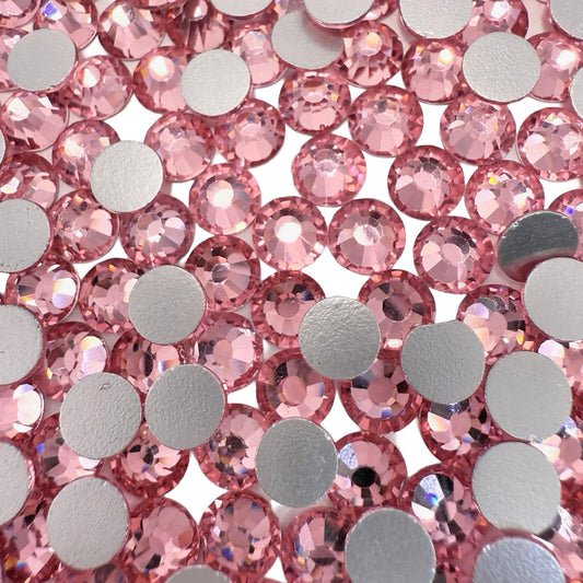 Light Pink Non-Hotfix Glass Rhinestones
