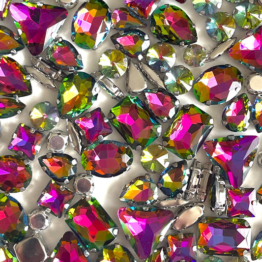 Rainbow Clawback Mixed Shapes Pack