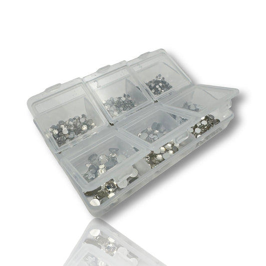 Crystal Clear Non-Hotfix Glass Rhinestones